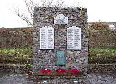 Irvine, Ayrshire WW2 memorial