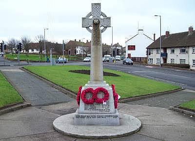 War memorial, Whitletts, Ayr.