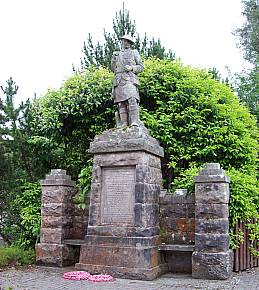 War memorial, Crianlarich, Perthshire
