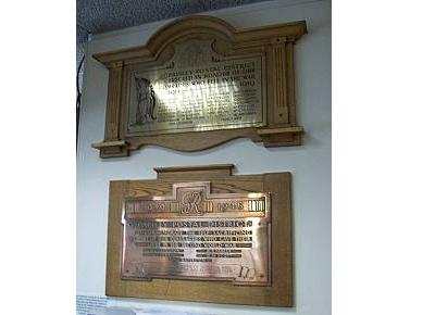 War Memorials inside Paisley Post Office